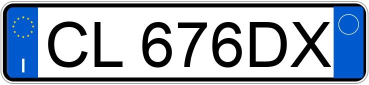 Numer rejestracyjny CL676DX posiada TOYOTA Yaris