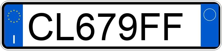 Numer rejestracyjny CL679FF posiada FIAT Panda 2a serie