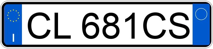 Numer rejestracyjny CL681CS posiada OPEL Corsa 3a serie Numer rejestracyjny CL681CS posiada OPEL Corsa 3a serie