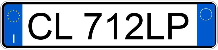 Numer rejestracyjny CL712LP posiada AUDI A3 2a serie