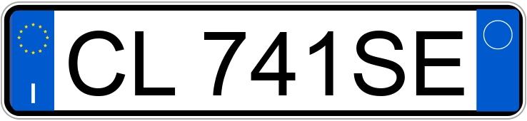 Numer rejestracyjny CL741SE posiada ALFA ROMEO 156 2a serie Numer rejestracyjny CL741SE posiada ALFA ROMEO 156 2a serie