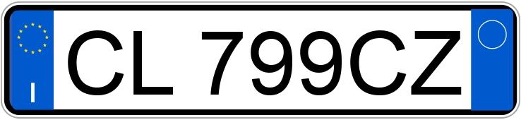 Numer rejestracyjny CL799CZ posiada CITROEN Saxo