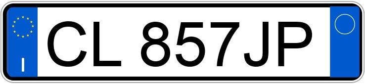 Numer rejestracyjny CL857JP posiada CITROEN C3 1a serie