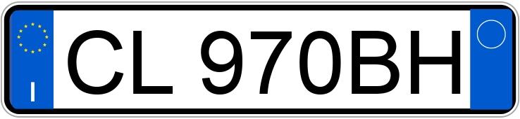 Numer rejestracyjny CL970BH posiada TOYOTA Corolla