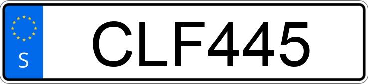 Numer rejestracyjny CLF445 posiada Volvo 131341 S Numer rejestracyjny CLF445 posiada Volvo 131341 S
