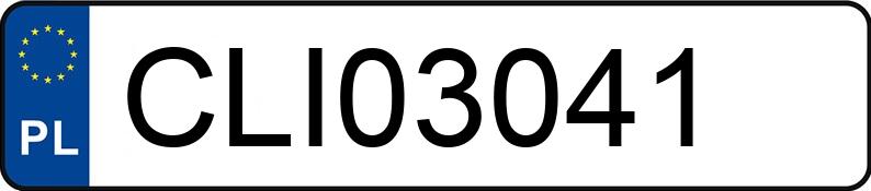 Numer rejestracyjny CLI 03041 posiada MERCEDES-BENZ G 55 AMG - CLI03041