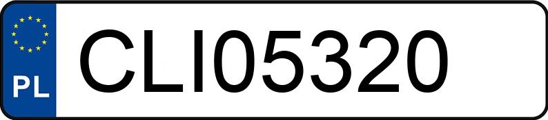 Numer rejestracyjny CLI 05320 posiada BMW 318 Touring Diesel DPF MR`06 E4 E91 318 Touring Diesel DPF MR`06 E4 E91 - CLI05320