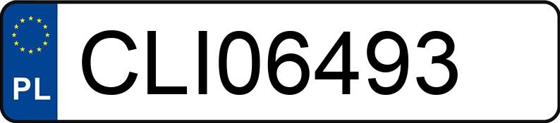 Numer rejestracyjny CLI 06493 posiada FORD FOCUS - CLI06493 Numer rejestracyjny CLI 06493 posiada FORD FOCUS - CLI06493