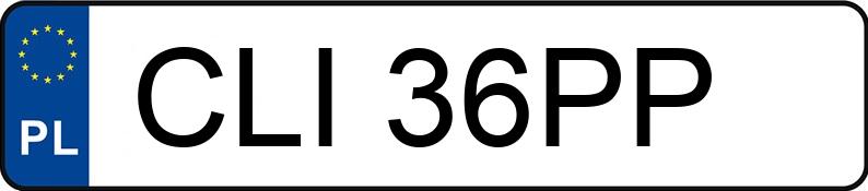 Numer rejestracyjny CLI 36PP posiada PEUGEOT 406 - CLI36PP Numer rejestracyjny CLI 36PP posiada PEUGEOT 406 - CLI36PP