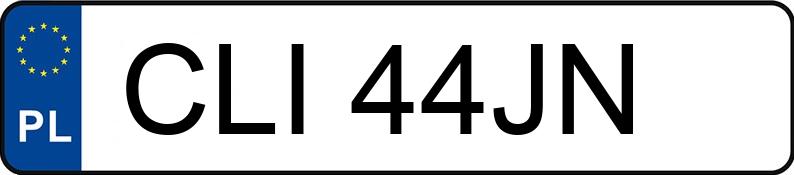 Numer rejestracyjny CLI 44JN posiada PEUGEOT EXPERT HDI 2.0 - CLI44JN