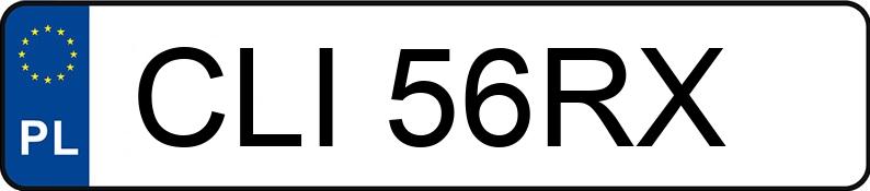 Numer rejestracyjny CLI 56RX posiada RENAULT THALIA - CLI56RX Numer rejestracyjny CLI 56RX posiada RENAULT THALIA - CLI56RX