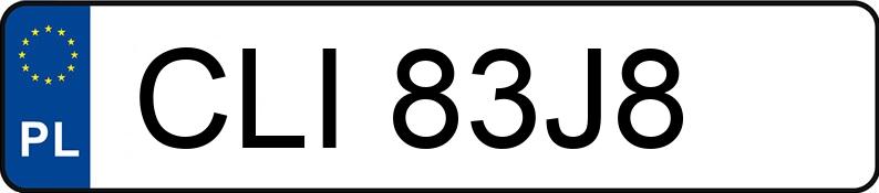 Numer rejestracyjny CLI 83J8 posiada URSUS C 360 - CLI83J8