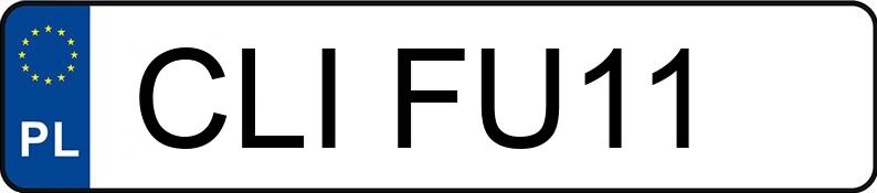 Numer rejestracyjny CLI FU11 posiada PEUGEOT 308 1.6 MR`07 E4 Trendy nICE 120 - CLIFU11