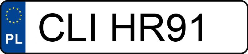 Numer rejestracyjny CLI HR91 posiada BMW 525I - CLIHR91