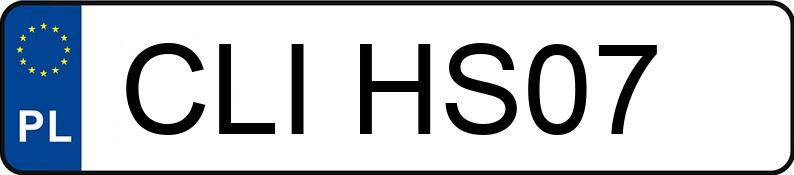 Il numero di registrazione CLI HS07 ha AUDI A4 1.9 TDi Kat. MR`00 E3 8E A4 1.9 TDi Kat. MR`00 E3 8E - CLIHS07