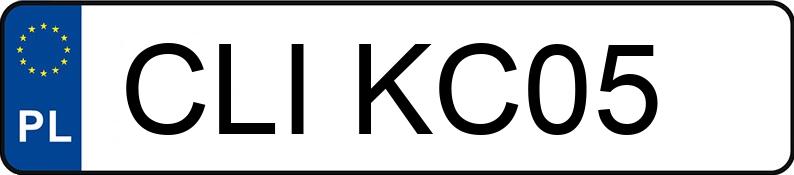 Numer rejestracyjny CLI KC05 posiada FIAT CROMA - CLIKC05 Numer rejestracyjny CLI KC05 posiada FIAT CROMA - CLIKC05