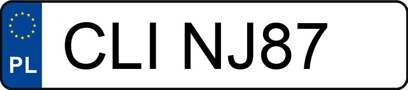Numer rejestracyjny CLI NJ87 posiada AUDI A4 - CLINJ87