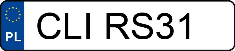 Numer rejestracyjny CLI RS31 posiada CITROEN Berlingo II 1.6 HDI Kat. MR`08 E4 1.9t Long Pack - CLIRS31