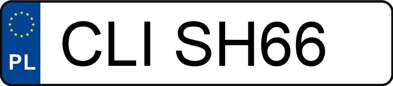 Numer rejestracyjny CLI SH66 posiada WAZ LADA Kalina MR`04 E3 1118 - CLISH66 Numer rejestracyjny CLI SH66 posiada WAZ LADA Kalina MR`04 E3 1118 - CLISH66