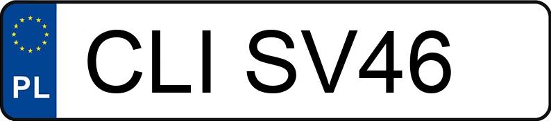 Numer rejestracyjny CLI SV46 posiada OPEL CORSA - CLISV46 Numer rejestracyjny CLI SV46 posiada OPEL CORSA - CLISV46