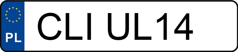 Numer rejestracyjny CLI UL14 posiada AUDI A3 1.6 Kat. MR`01 8L Ambition - CLIUL14