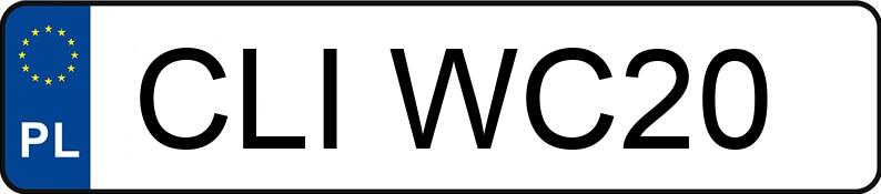 Numer rejestracyjny CLI WC20 posiada AUDI A4 - CLIWC20 Numer rejestracyjny CLI WC20 posiada AUDI A4 - CLIWC20