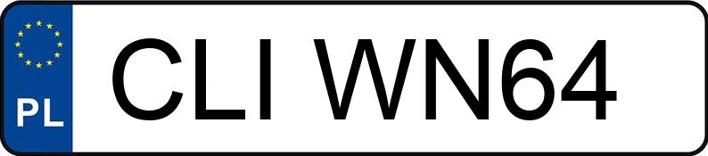 Numer rejestracyjny CLI WN64 posiada BMW 520 Diesel MR`03 E3 E60 520 Diesel MR`03 E3 E60 - CLIWN64 Numer rejestracyjny CLI WN64 posiada BMW 520 Diesel MR`03 E3 E60 520 Diesel MR`03 E3 E60 - CLIWN64