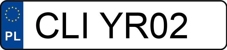 Numer rejestracyjny CLI YR02 posiada VOLKSWAGEN Passat GP 1.9 TDI MR`00 E3 Trendline - CLIYR02 Numer rejestracyjny CLI YR02 posiada VOLKSWAGEN Passat GP 1.9 TDI MR`00 E3 Trendline - CLIYR02