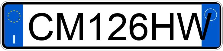 Numer rejestracyjny CM126HW posiada RENAULT Clio 2a serie
