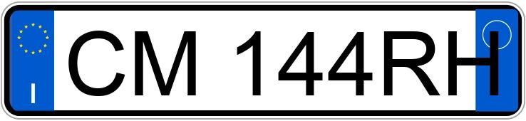 Numer rejestracyjny CM144RH posiada VOLKSWAGEN Caddy 3as. Tour. 1a