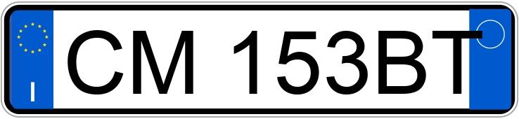 Numer rejestracyjny CM153BT posiada NISSAN Micra 3a serie