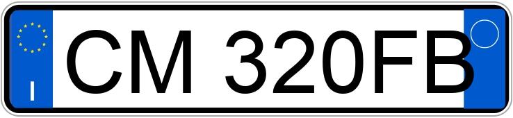 Numer rejestracyjny CM320FB posiada CITROEN C3 1a serie Numer rejestracyjny CM320FB posiada CITROEN C3 1a serie