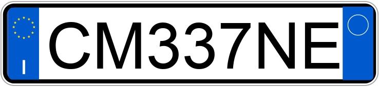 Numer rejestracyjny CM337NE posiada VOLKSWAGEN Polo 4a serie