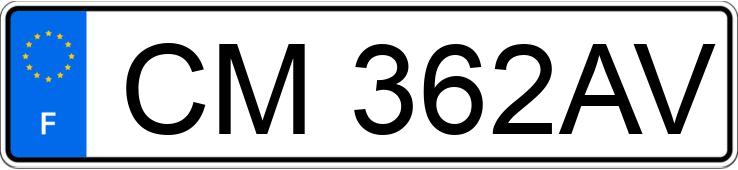 Numer rejestracyjny CM362AV posiada BMW X5