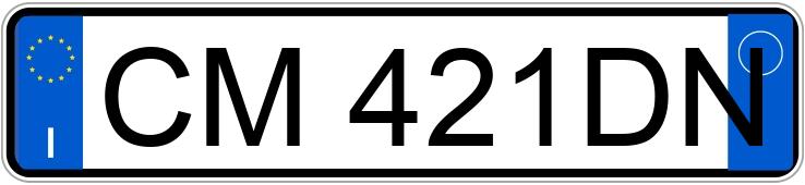 Numer rejestracyjny CM421DN posiada FORD Fiesta 5a serie