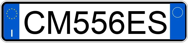 Numer rejestracyjny CM556ES posiada CITROEN C3 1a serie