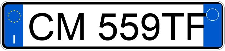 Numer rejestracyjny CM559TF posiada CITROEN C3 1a serie