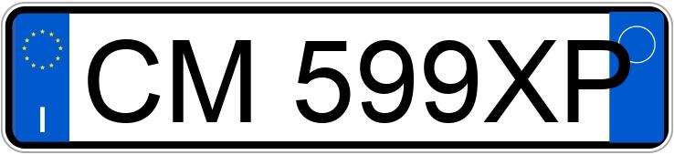 Numer rejestracyjny CM599XP posiada VOLKSWAGEN Golf 5a serie