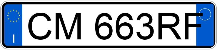 Numer rejestracyjny CM663RF posiada LANCIA Ypsilon Numer rejestracyjny CM663RF posiada LANCIA Ypsilon