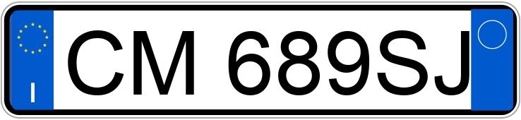 Numer rejestracyjny CM689SJ posiada ALFA ROMEO 156 2a serie Numer rejestracyjny CM689SJ posiada ALFA ROMEO 156 2a serie