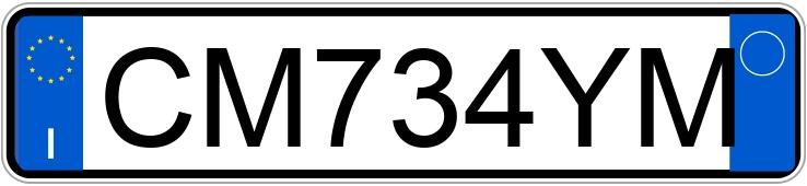Numer rejestracyjny CM734YM posiada LANCIA Ypsilon Numer rejestracyjny CM734YM posiada LANCIA Ypsilon