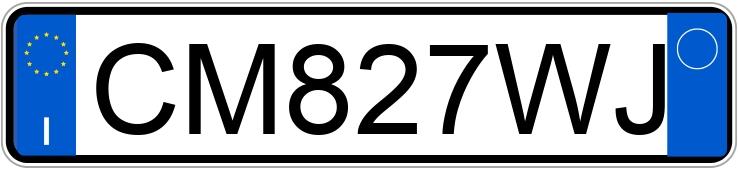 Numer rejestracyjny CM827WJ posiada VOLKSWAGEN Golf 5a serie