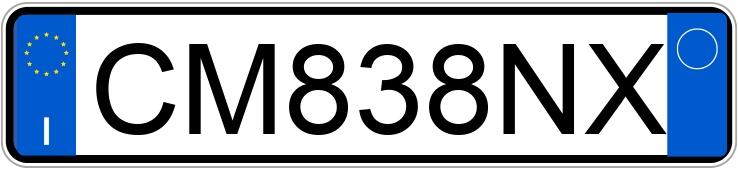 Numer rejestracyjny CM838NX posiada FIAT Idea Numer rejestracyjny CM838NX posiada FIAT Idea