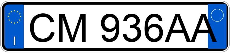 Numer rejestracyjny CM936AA posiada RENAULT Clio 2a serie Numer rejestracyjny CM936AA posiada RENAULT Clio 2a serie