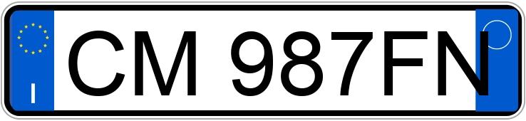 Numer rejestracyjny CM987FN posiada RENAULT Trafic 2a serie Numer rejestracyjny CM987FN posiada RENAULT Trafic 2a serie