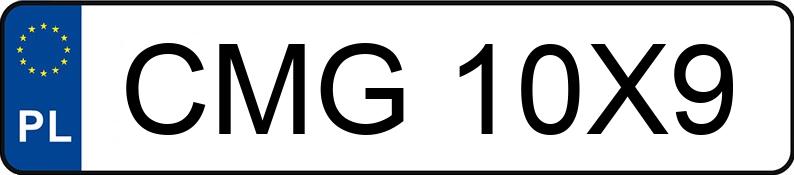 Numer rejestracyjny CMG 10X9 posiada BMW 320D - CMG10X9 Numer rejestracyjny CMG 10X9 posiada BMW 320D - CMG10X9