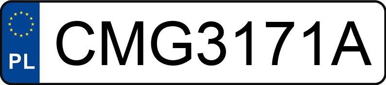 Numer rejestracyjny CMG 3171A posiada AUDI Q5 MR`17 E6 FY AWD S tronic - CMG3171A