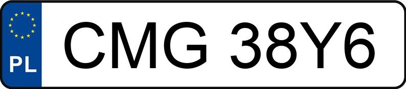 Numer rejestracyjny CMG 38Y6 posiada OPEL ASTRA - CMG38Y6 Numer rejestracyjny CMG 38Y6 posiada OPEL ASTRA - CMG38Y6