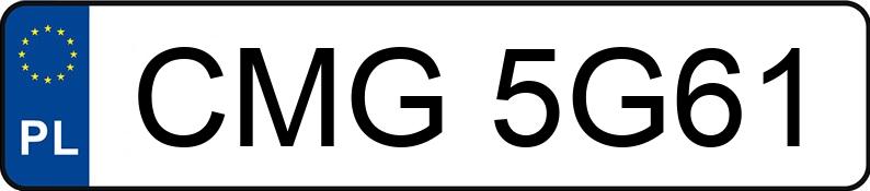 Numer rejestracyjny CMG 5G61 posiada MERCEDES-BENZ 300 CE - CMG5G61