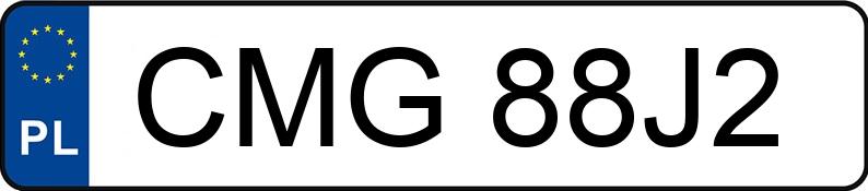 Numer rejestracyjny CMG 88J2 posiada AUDI A4 - CMG88J2 Numer rejestracyjny CMG 88J2 posiada AUDI A4 - CMG88J2